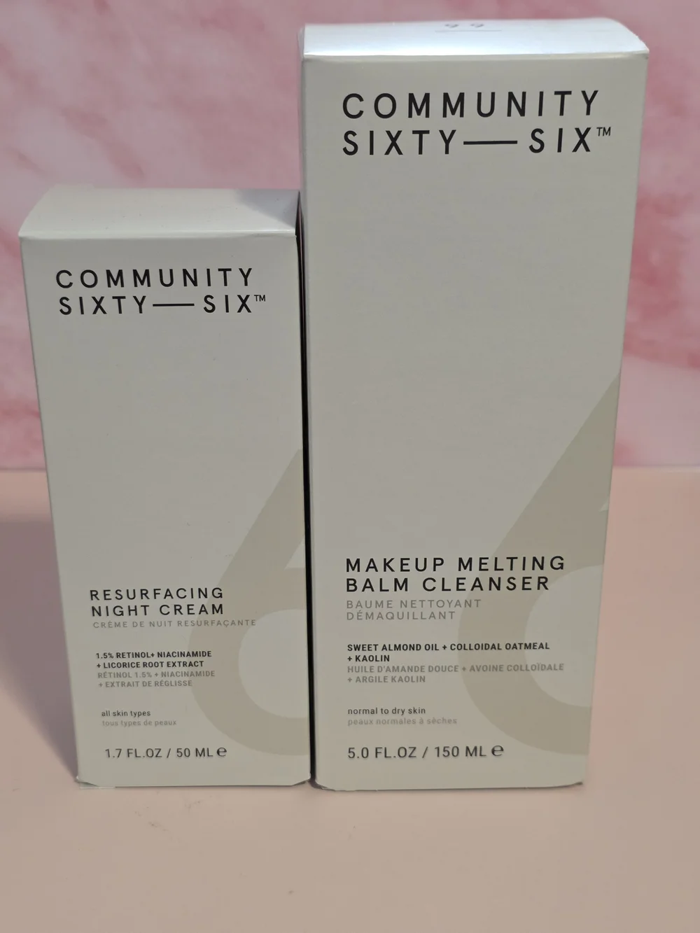 Community Sixty-Six  Bundle – Resurfacing Night Cream & Makeup Melting Balm